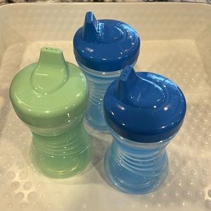 3 NUK Sippy Cups